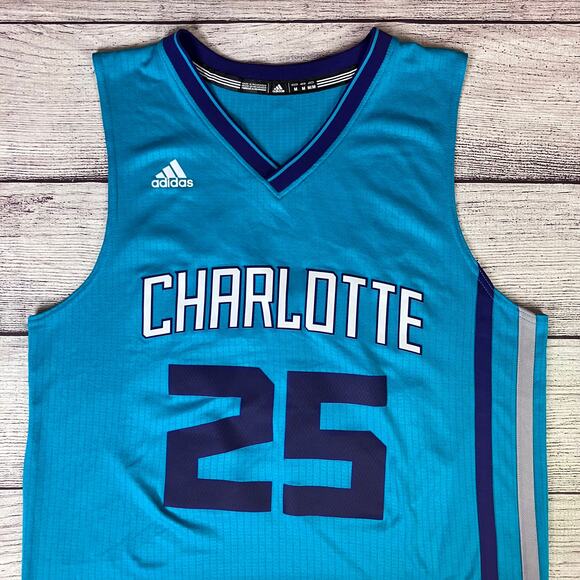 Adidas Charlotte Hornets Al Jefferson Autographed Basketball Jersey - Picture 1 of 11